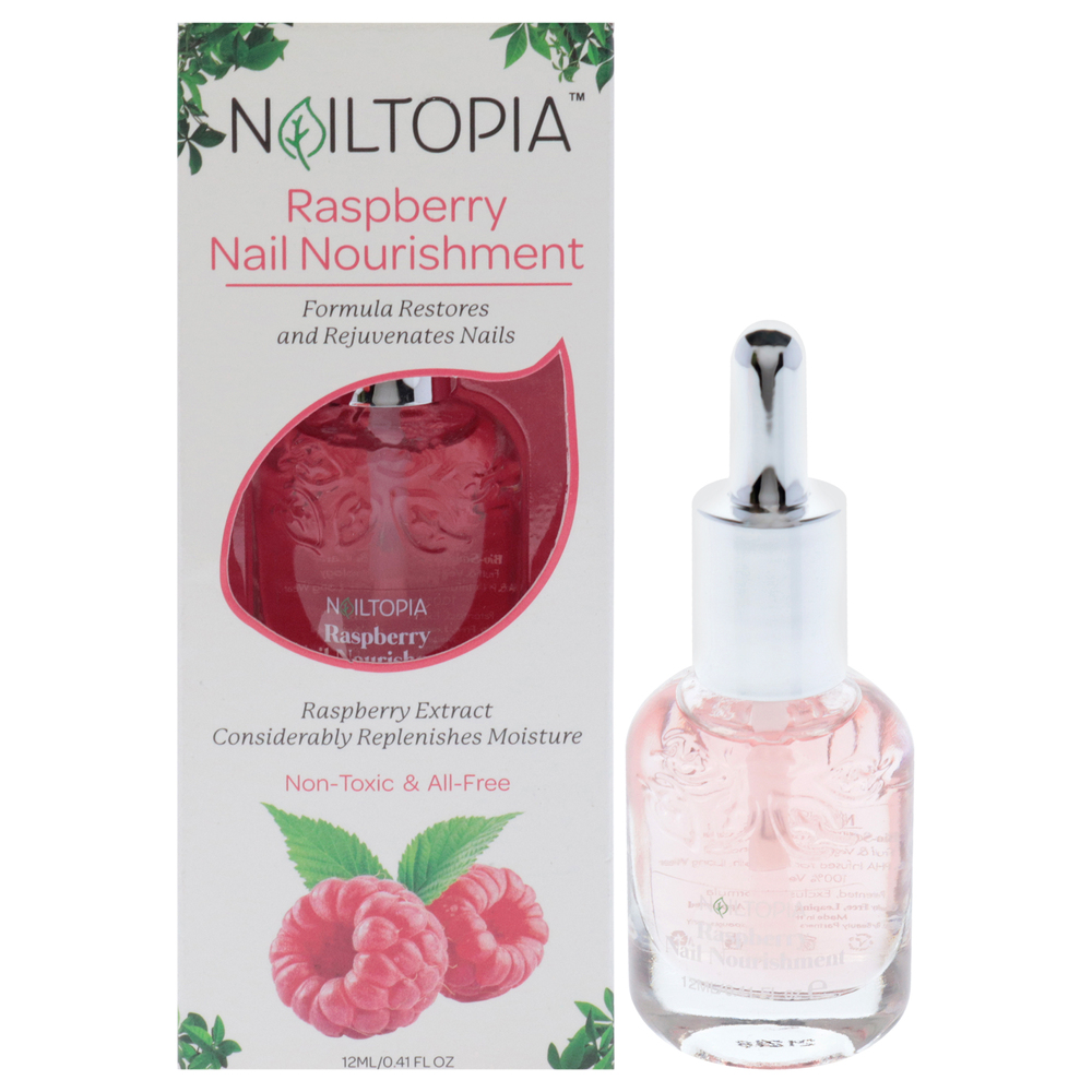 Nail Nourishment - Raspberry by Nailtopia for Women - 0.41 oz Nail Treatment